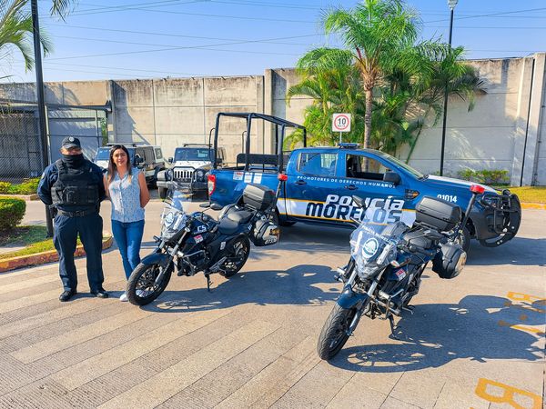 Yecapixtla recibe patrullas para la seguridad del municipio