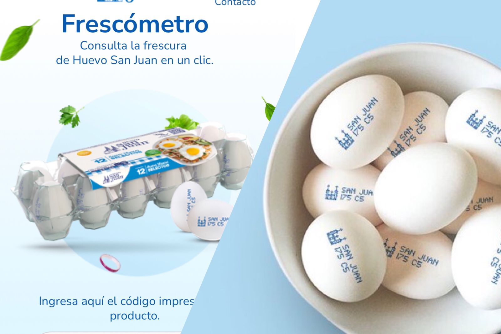 ¿Cómo verificar la frescura de un huevo San Juan?
