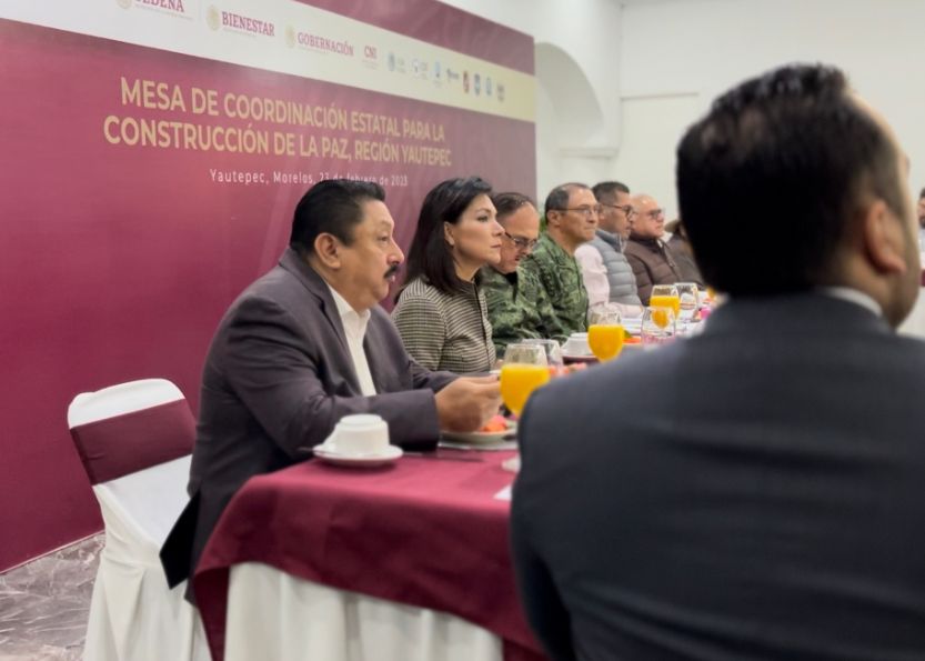 Gobierno y empresarios crean estrategia de seguridad para la zona oriente Morelos