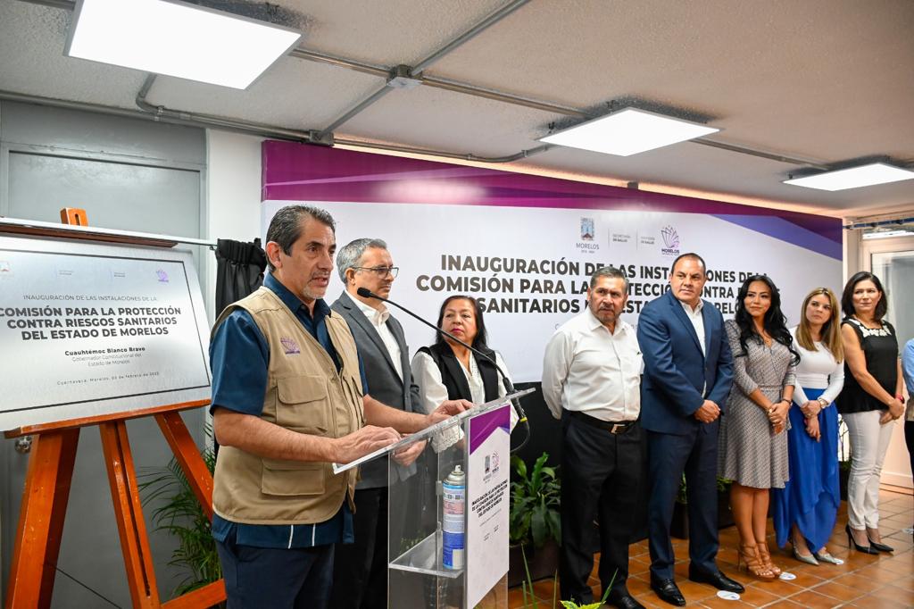 Entrega Cuauhtémoc Blanco nuevas oficinas de la Coprisem