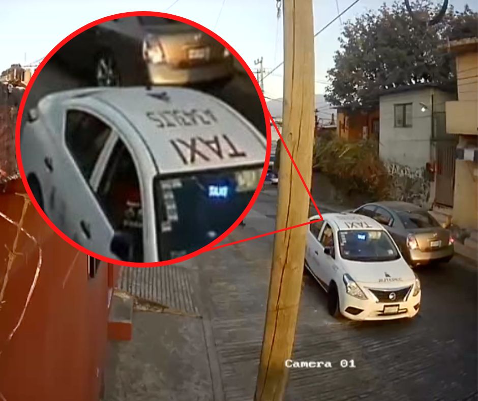 [VIDEO] Taxi de Jiutepec atropella a niños y se da a la fuga