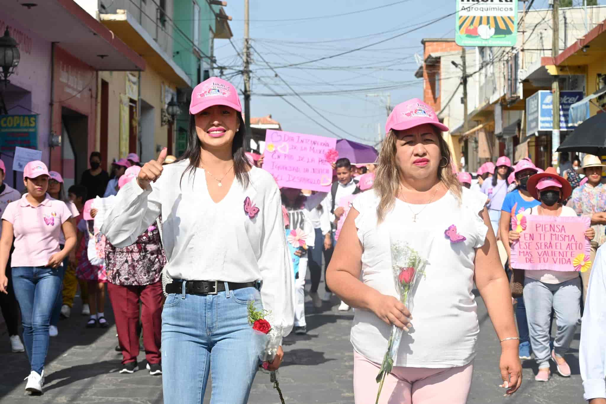 Así se conmemoró el Día Internacional de la Mujer en Atlatlahucan