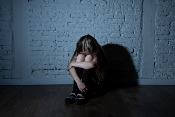 Niña llorando