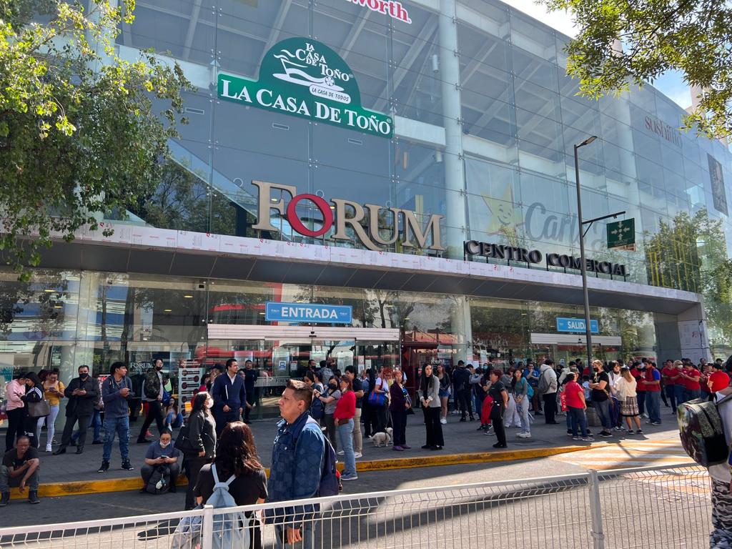 Incendio en Plaza Fórum Buenavista