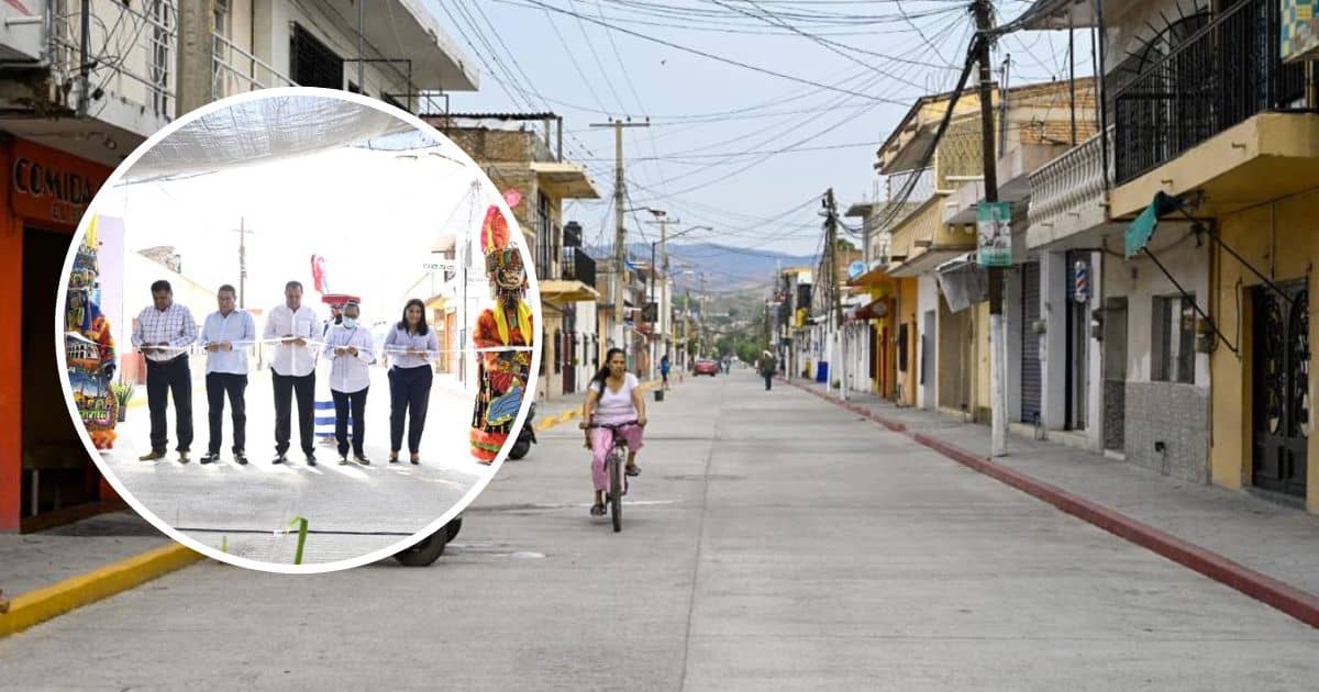 Entrega Cuauhtémoc Blanco obra en Yautepec