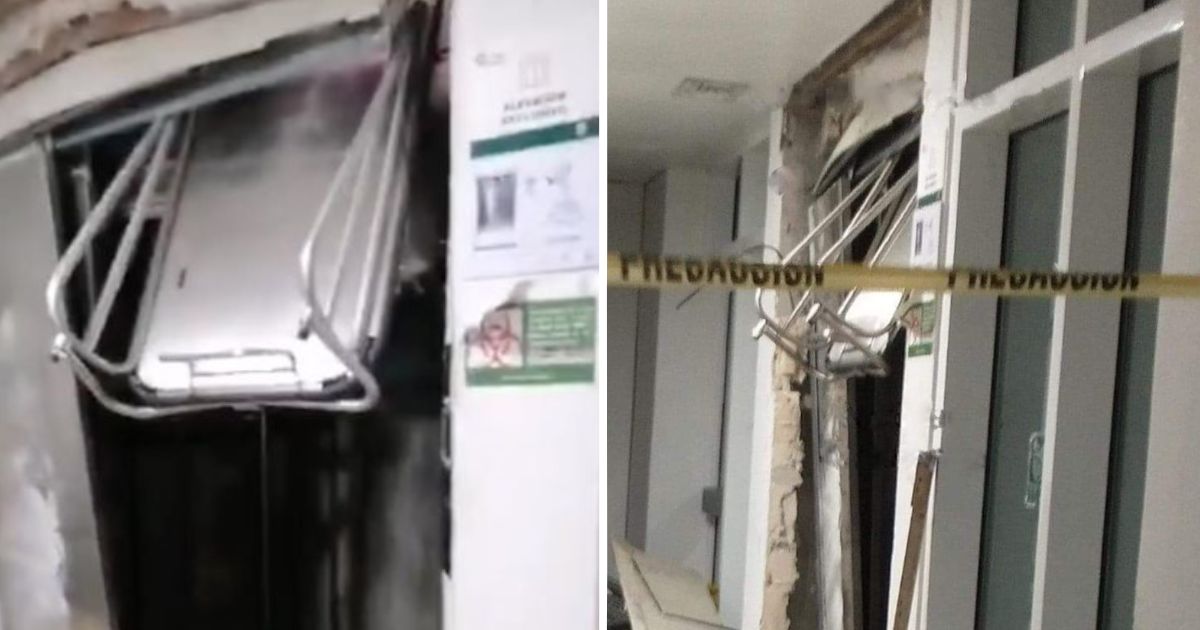 Accidente en Elevador