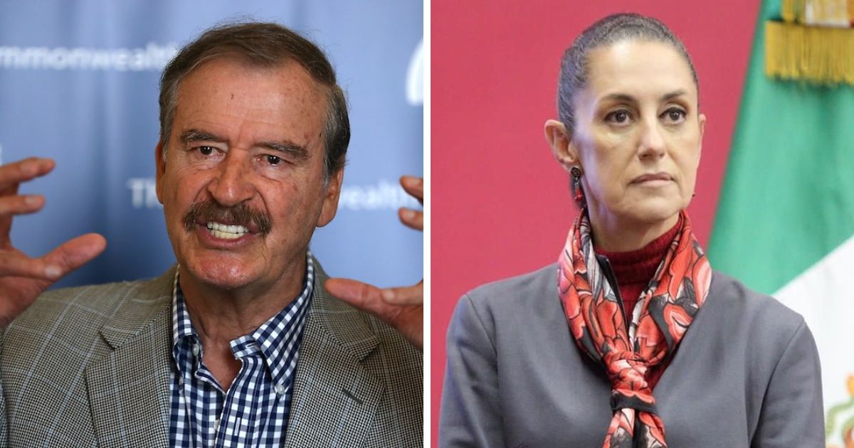 Fox dice "judía búlgara" a Claudia Sheinbaum.