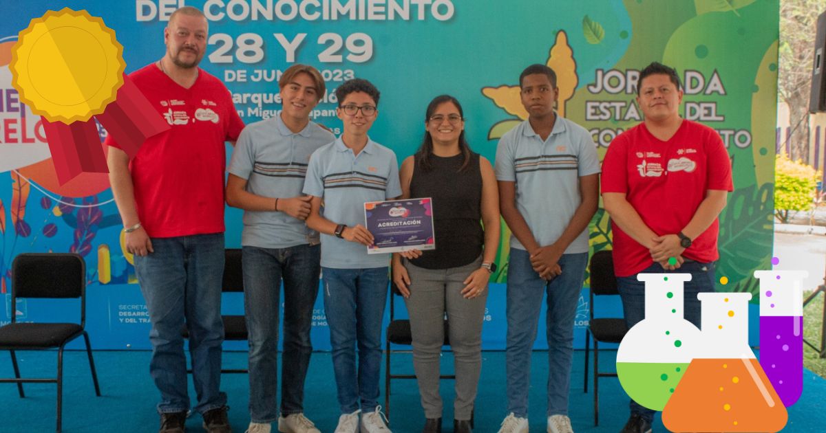 Presentan proyectos ganadores de “Expociencias 2023”