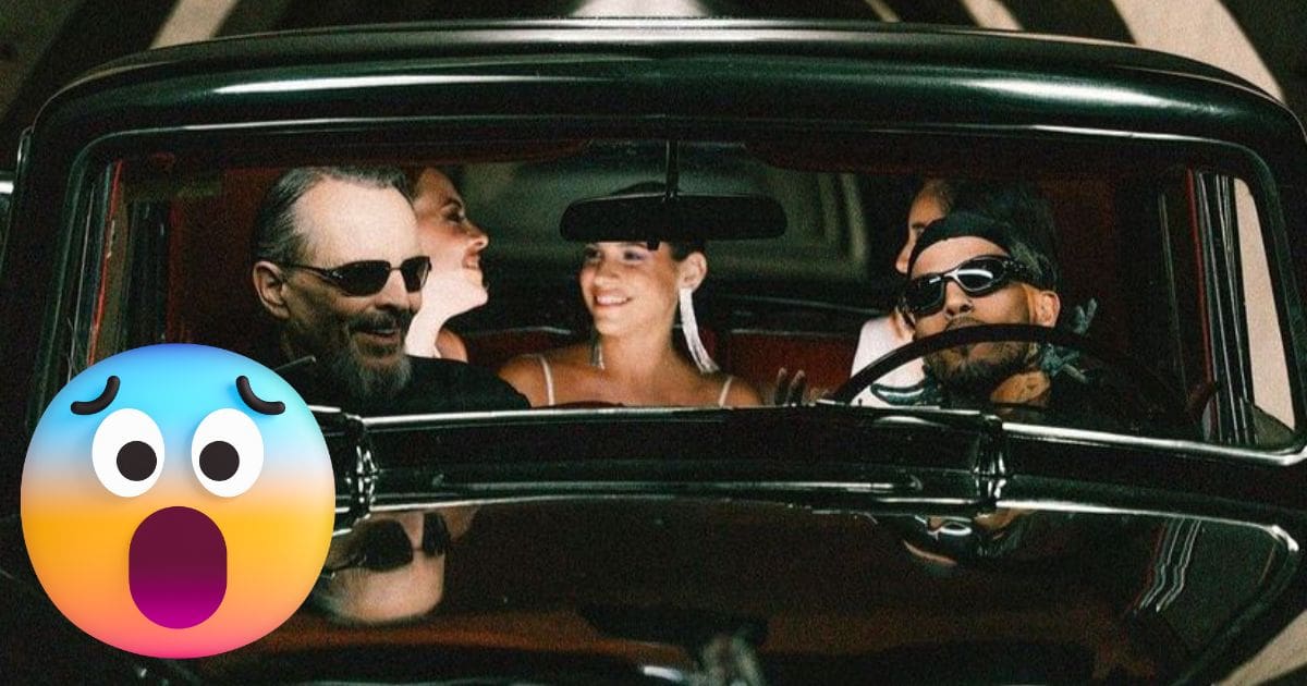 miguel Bosé y Rauw Alejandro