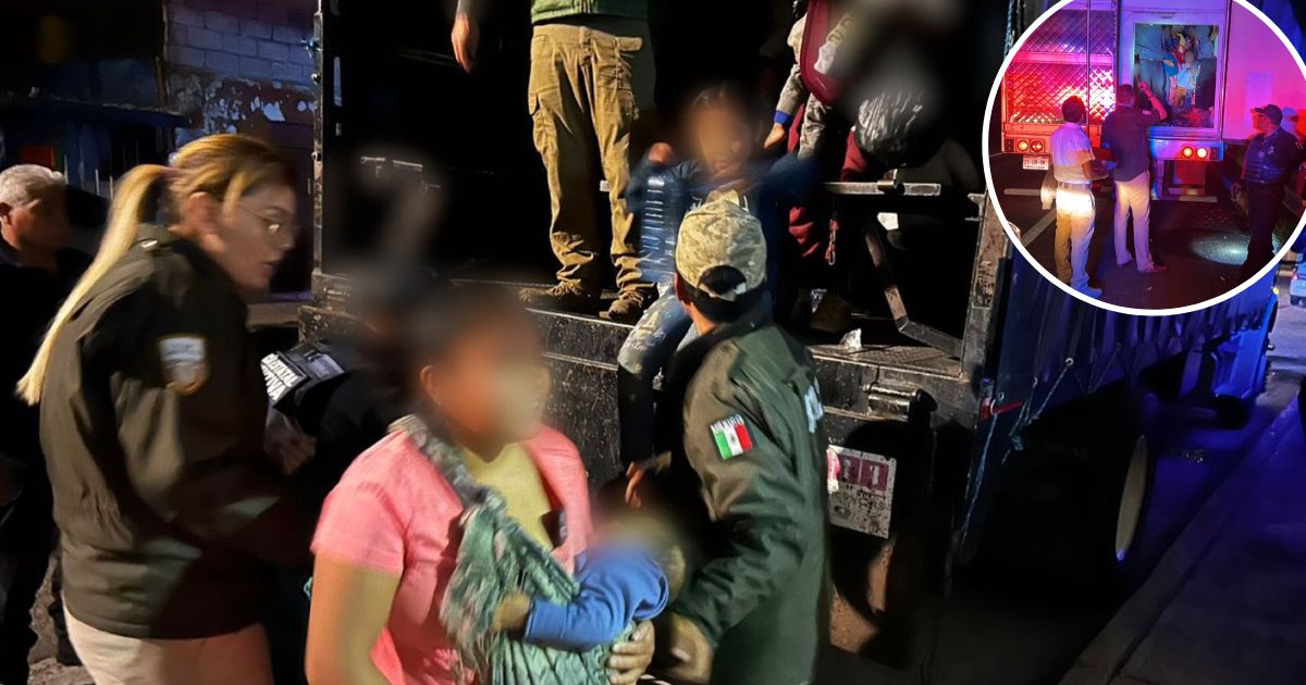 Rescate masivo de migrantes