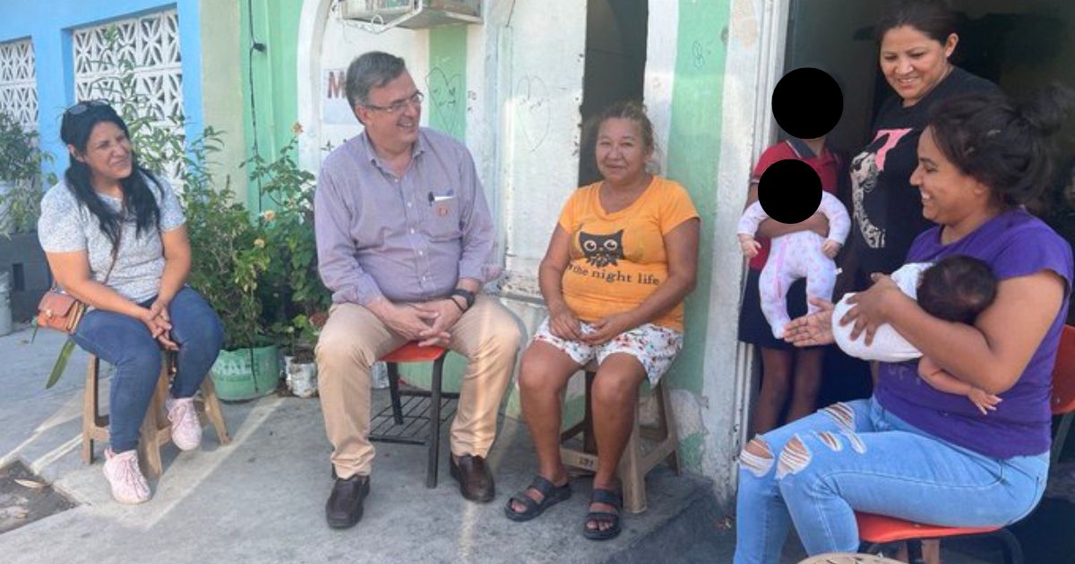 imagen compartida por Ebrard