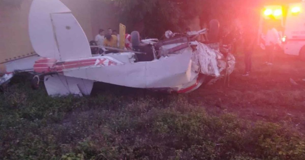 Avioneta se desploma en fiesta de revelación de sexo