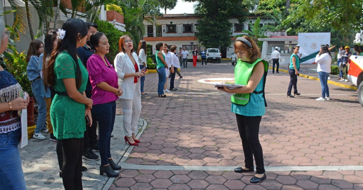 Ayuntamiento de Cuernavaca en preparación para Segundo Simulacro Nacional