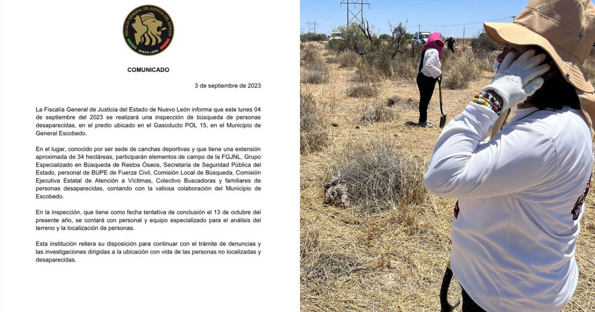 Búsqueda de personas desaparecidas