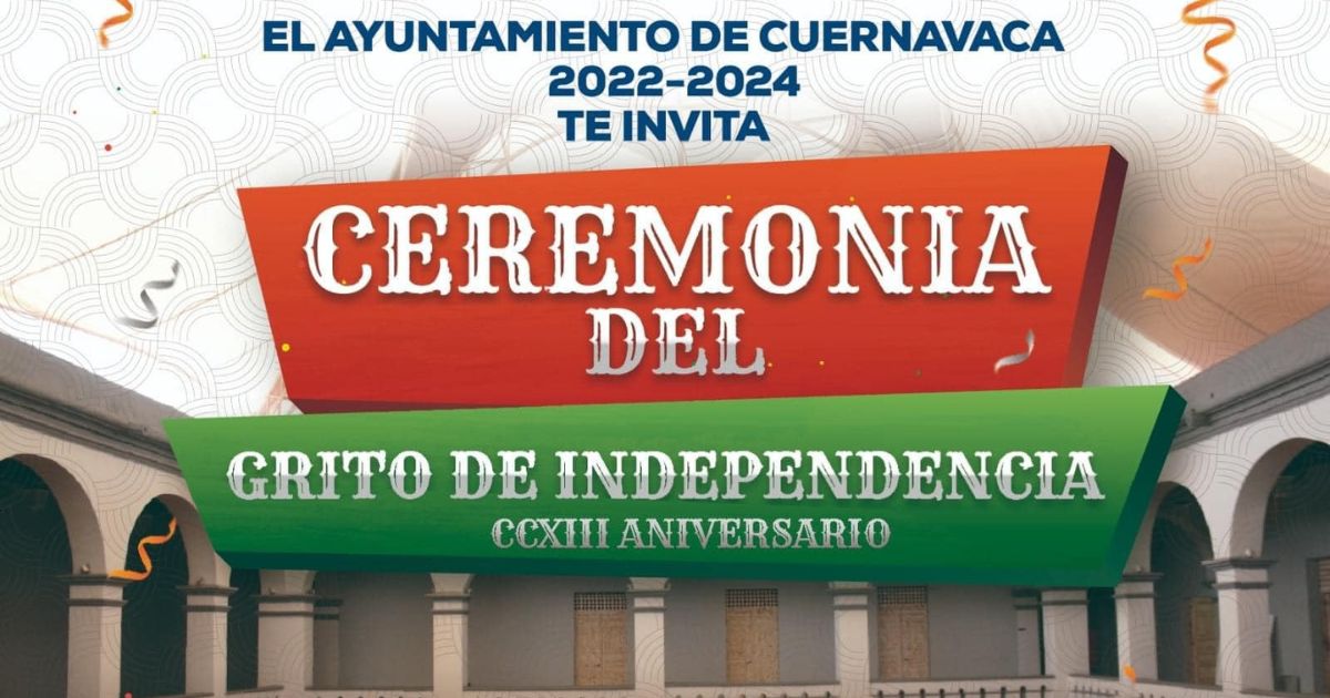 Invita alcalde de Cuernavaca a celebrar el Grito de Independencia en el Museo de la Ciudad
