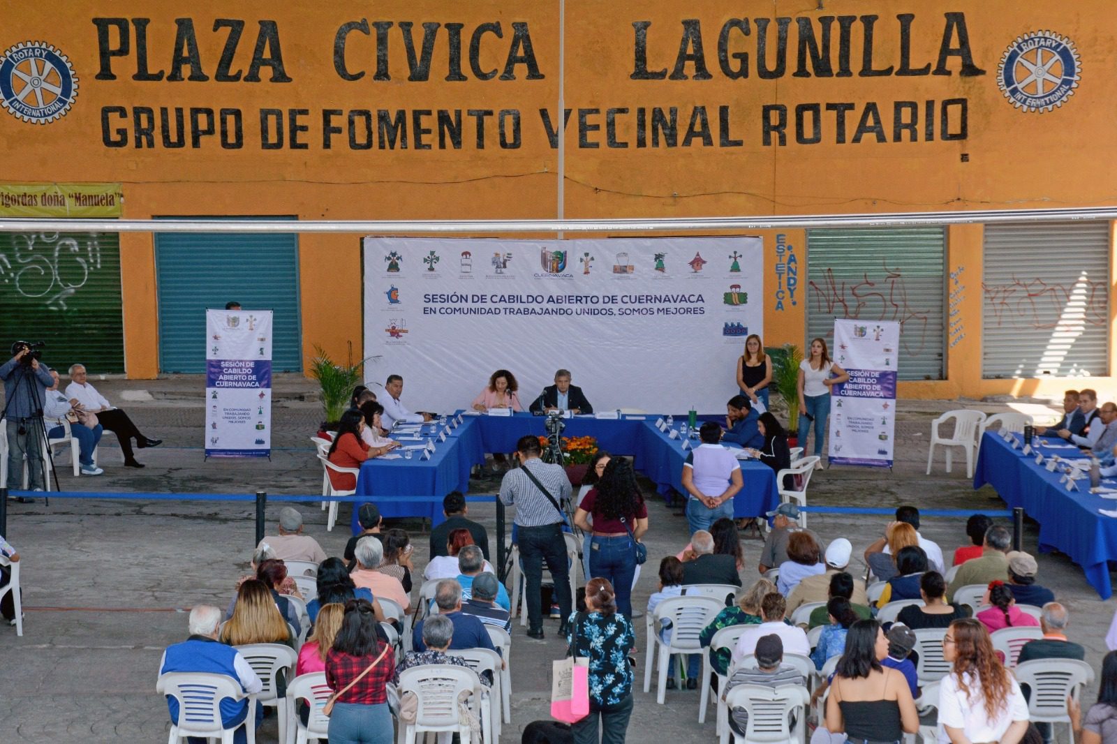 Realizan cabildo abierto en colonia Lagunilla de Cuernavaca