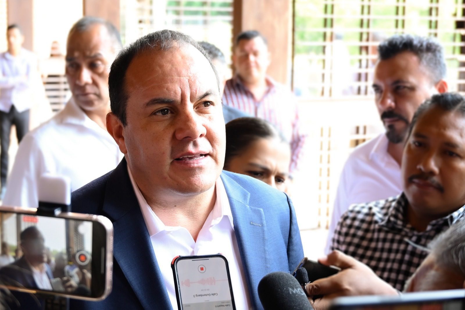Cuauhtémoc Blanco niega intervenir en proceso interno de Morena