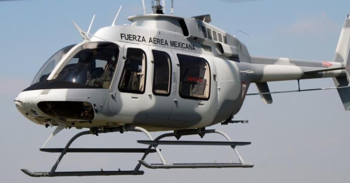 helicóptero de la FAM