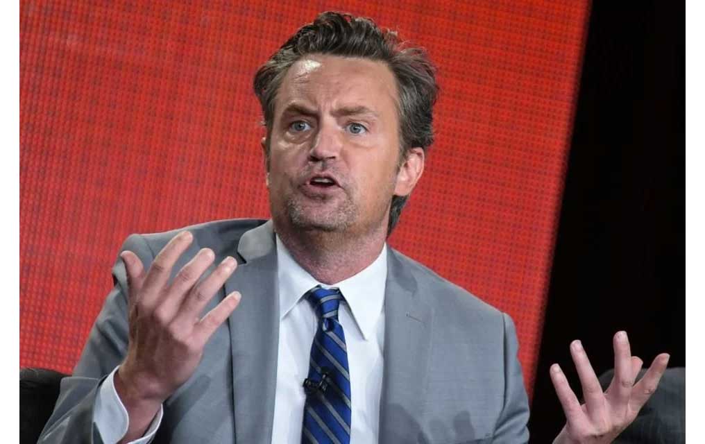 Trabajaba Matthew Perry en crear fundación contra adicciones