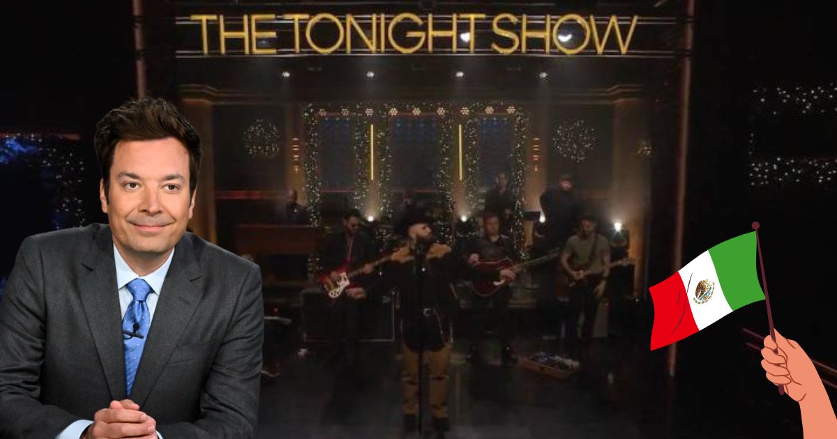 ¡Orgullo mexicano! Carín León se presentó en el Show de Jimmy Fallon