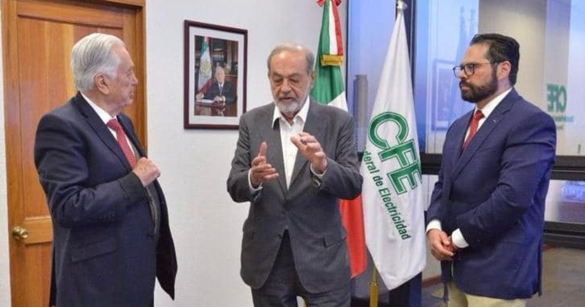 Carlos Slim CFE gasoducto
