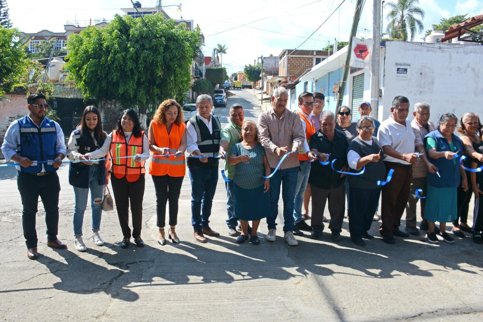 Celebran construcción de red de drenaje sanitario en La Barona Cuernavaca