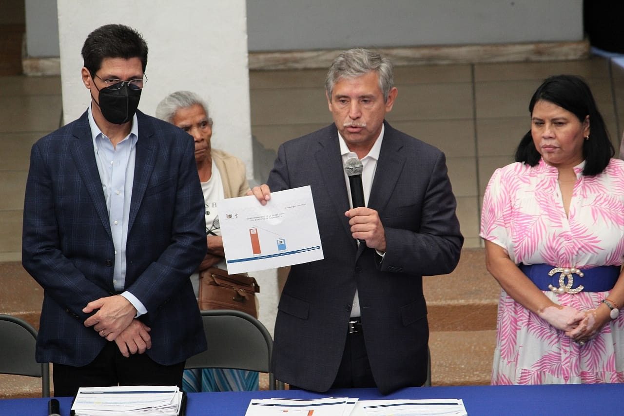 Gobierno de Cuernavaca paga tres deudas bancarias que heredó desde el 2010