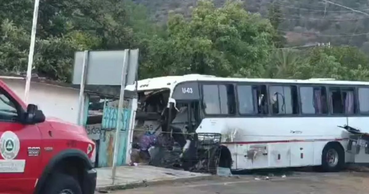 Choque de Autobus