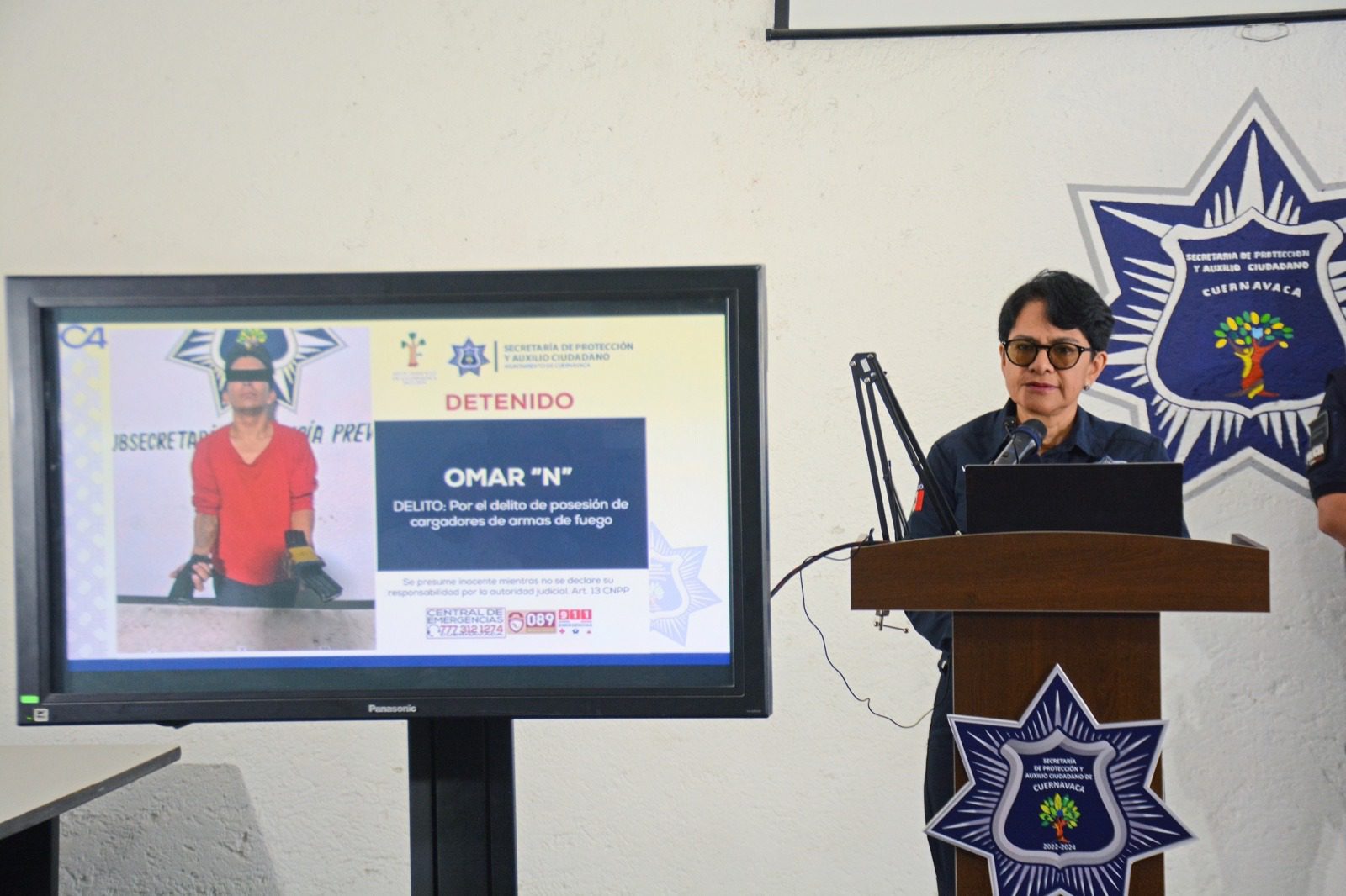 Detiene policía de Cuernavaca a uno de los presuntos responsables en hecho de violencia en centro de Cuernavaca