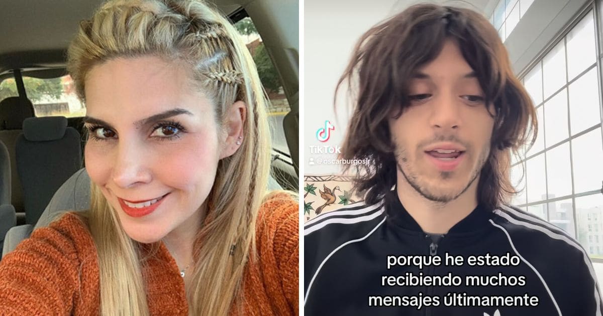 “Yo no soy su hijo” Hijo de Óscar Burgos sale en su defensa tras hate hacia Karla Panini
