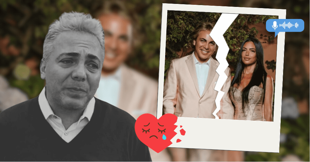 Tras filtración de audios de Mariela Sánchez, Cristian Castro la tronó