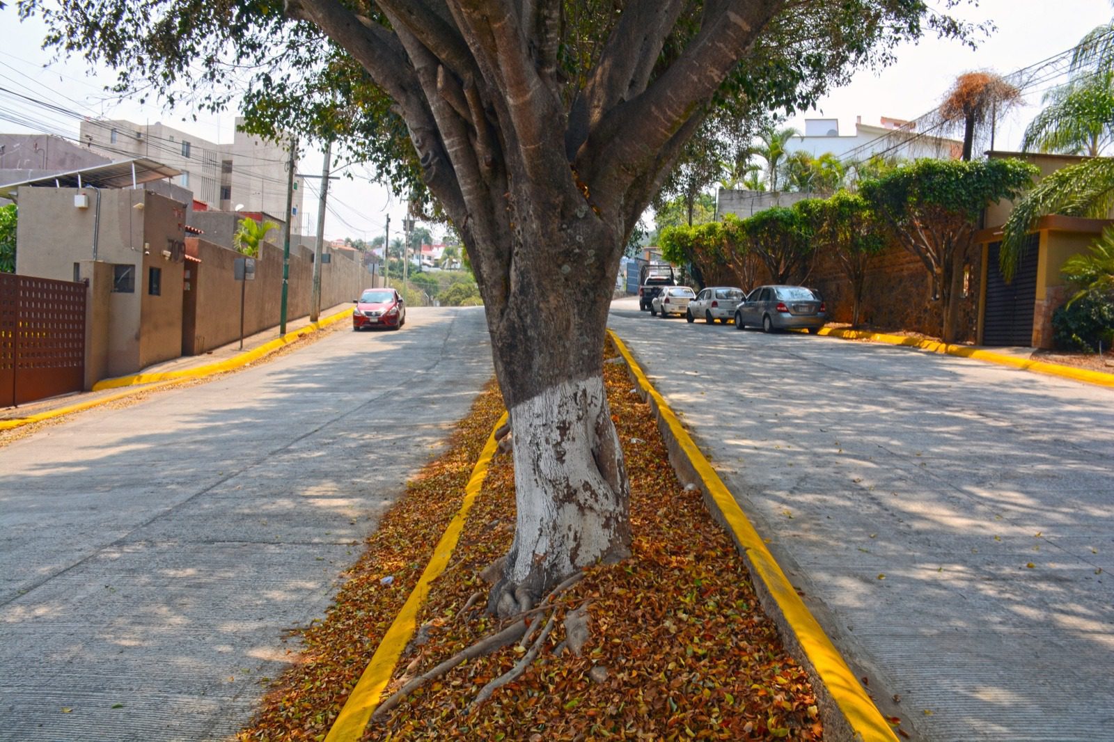 Vecinos de Lomas de Ahuatlán inauguran el reencarpetamiento de Terraza Ahuatlán