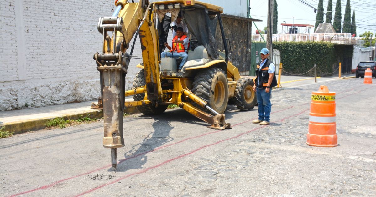 Camino viejo a Chamilpa contará con linea de agua potable