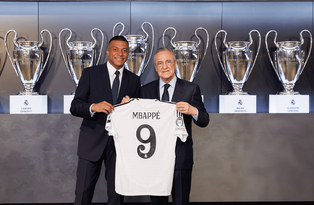 (VIDEOS) Kylian Mbappé rinde “tributo” a Cristiano Ronaldo en su presentación al Real Madrid