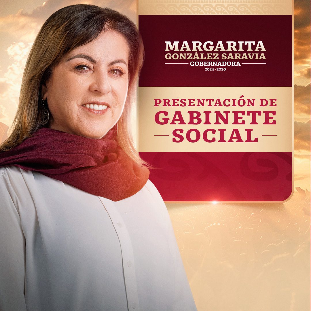 Así estará conformado el gabinete social de Margarita González Saravia