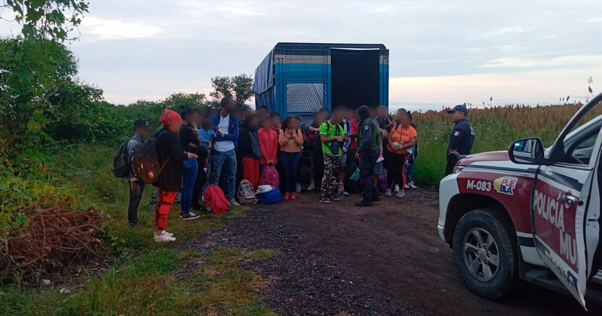 51 migrantes son rescatados por elementos de SSPC Morelos