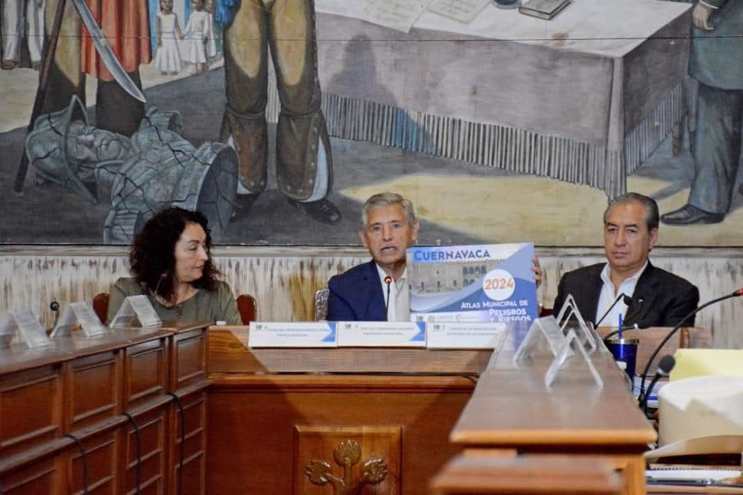 Cuernavaca cuenta con Atlas de peligros y riesgos