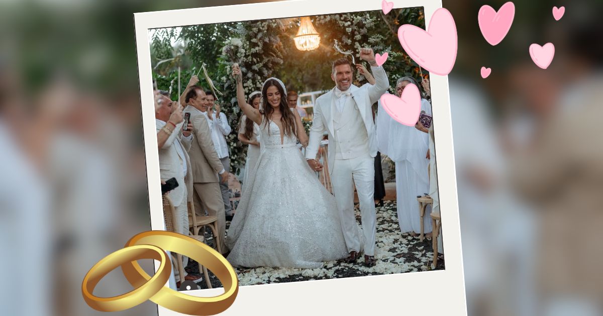 Así fue la lujosa boda de Julián Gil con Valeria Marín