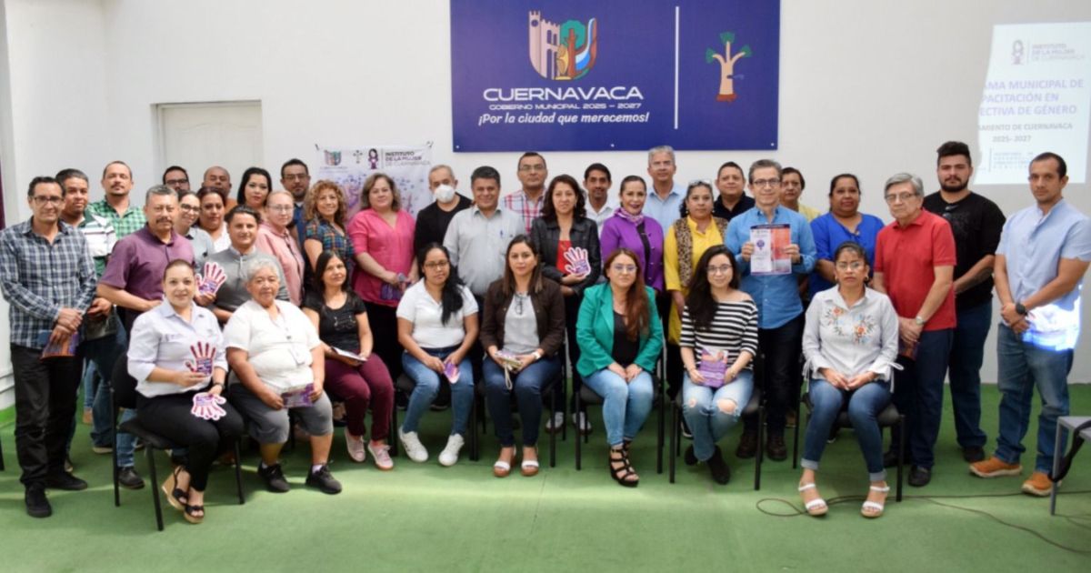 Inician Capacitación en Perspectiva de Género 2025 en Cuernavaca