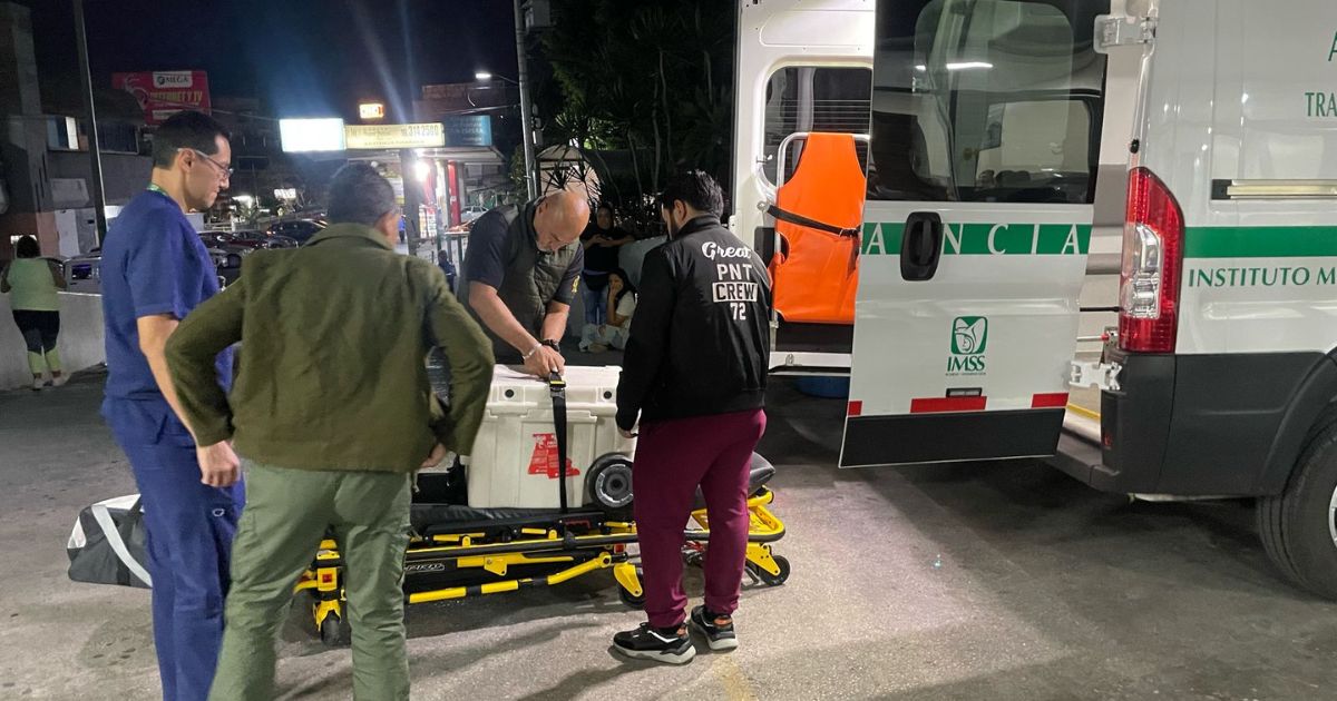 Con aplausos despiden a paciente en Morelos que donará sus órganos