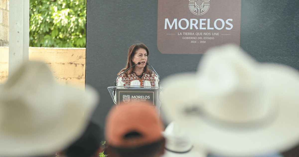 Entrega Gobernadora de Morelos obras en Axochiapan
