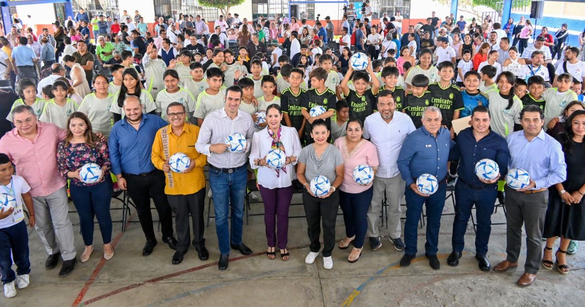 Inauguran Torneo Estatal de Futbol Escolar FMF en la Campestre, Jiutepec