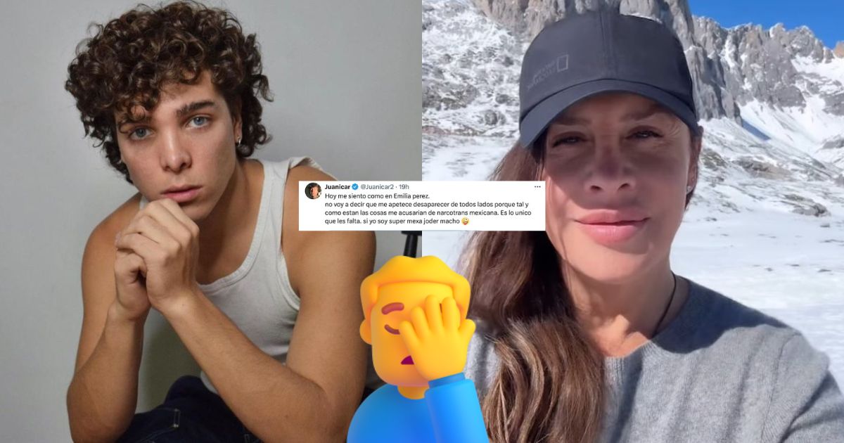 Karla Sofía Gascón y Juan Caruso