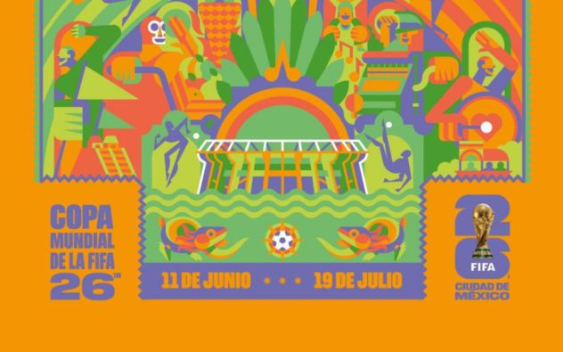 Presentan póster oficial de CDMX para la FIFA 2026