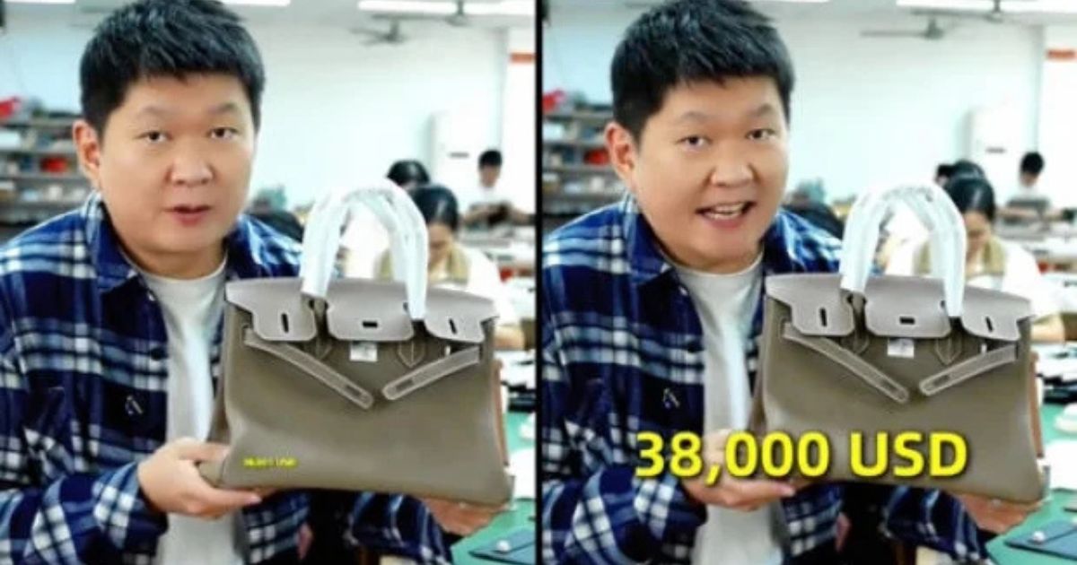 Tiktoker revela el precio real de fabricación de las bolsas de lujo