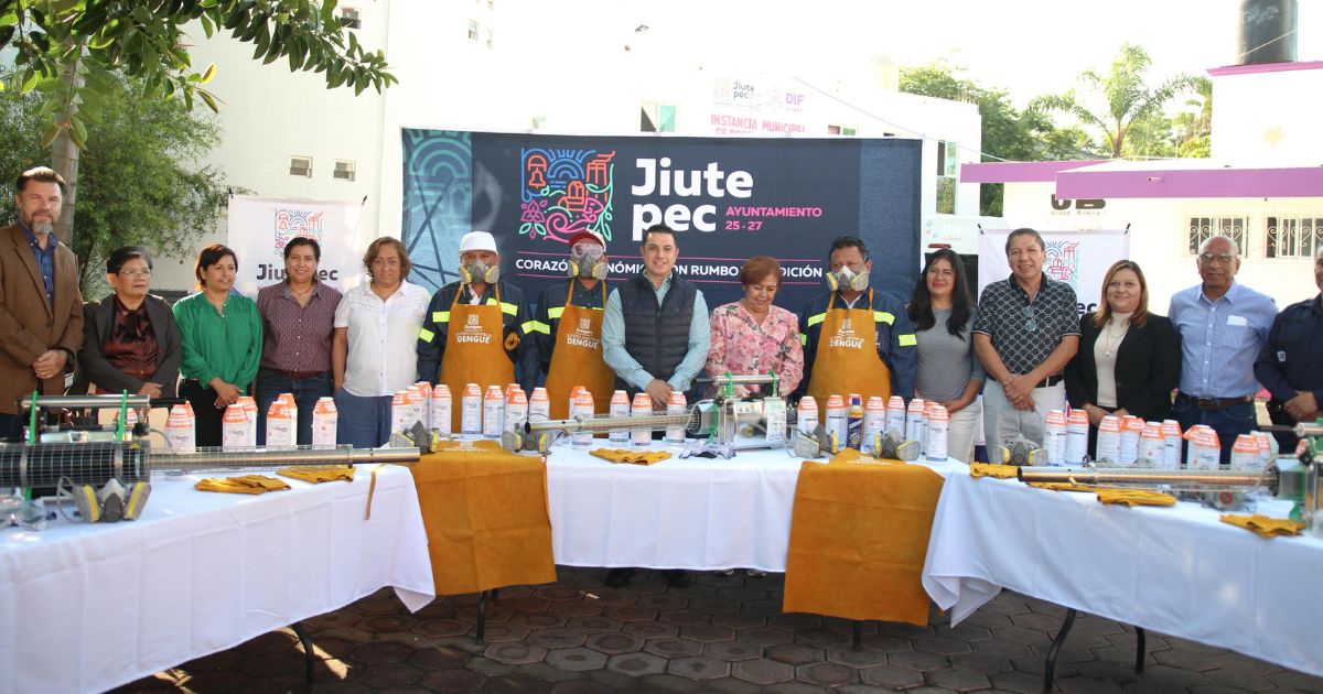 Jiutepec listo para combatir el Dengue