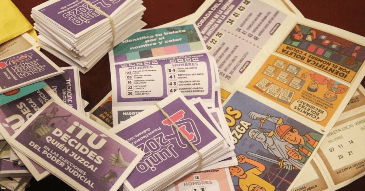 INE prevé sancionar a candidatos por realizar acordeones en elección judicial