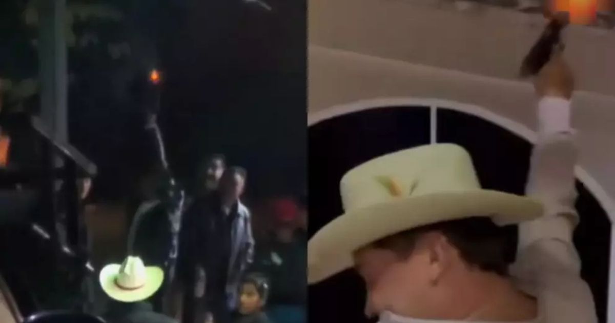 Alcalde de Aquila, Veracruz dispara al aire tras festejos patrios