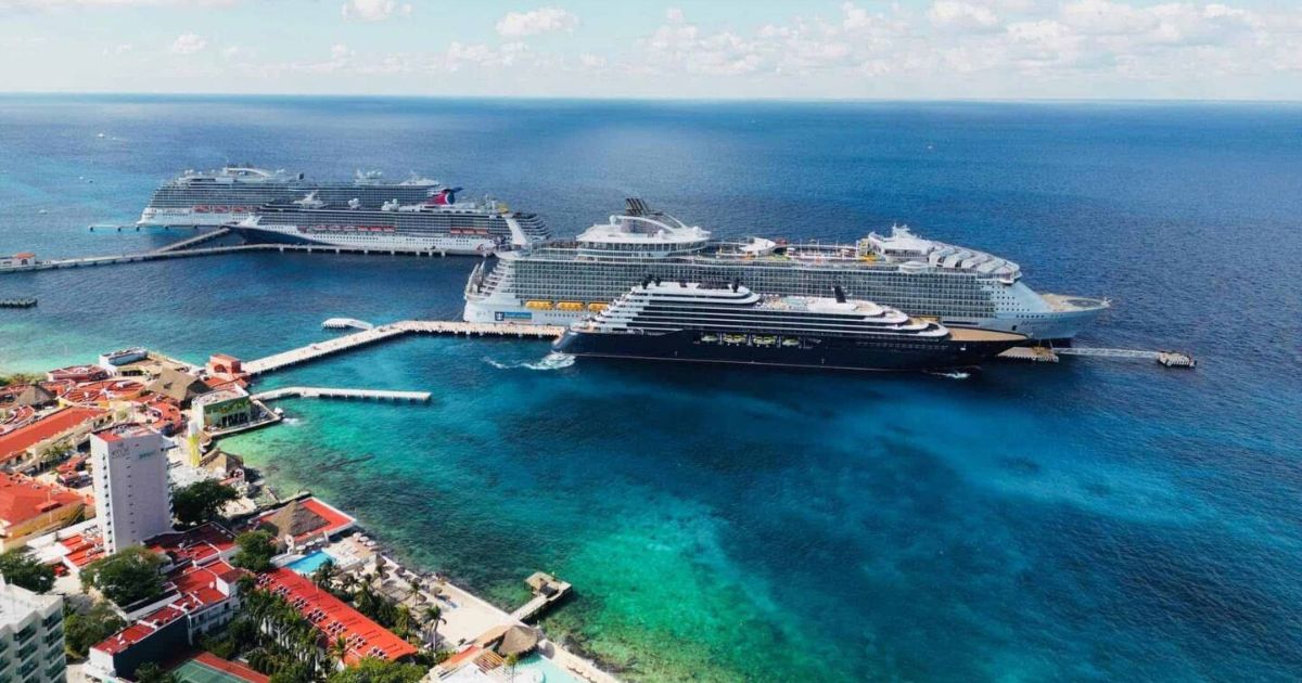 Celebran cancelación de construcción de cuarto muelle en Cozumel