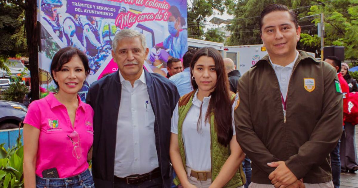 “Cuernavaca en tu colonia”: Acerca servicios y trámites gratuitos